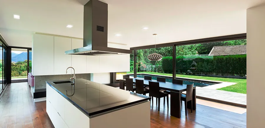 Minidownlights cuadrados red.